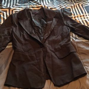 Forever 21 charcoal blazer